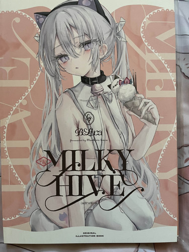 Milky hive artbook ecchi - milky,