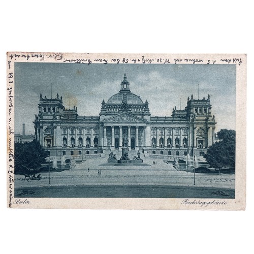 Ansichtskarte reichstag mit - ansichtskarte, ak