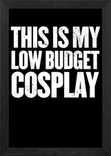 Cosplay Anime Manga gerahmtes