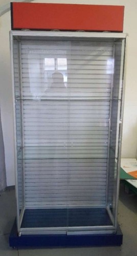 Große glasvitrine regal - glasvitrine,