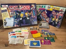 Monopoly The Simpsons deutsche Ausgabe 2007 | GEPRÜFT ✅ GUTER ZUSTAND