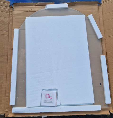 Glasplatte funkenschutzplatte - glasplatte,