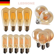 E27 LED Vintage Edison Lampe Filament Glühbirne Nostalgie Retro Bulbs Warmweiß