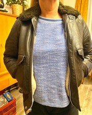 Fliegerjacke Schott Lederjacke