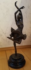 Bronzeskulptur Tänzerin