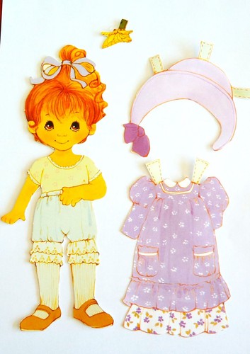 Anziehpuppe papierpuppe - anziehpuppe,,
