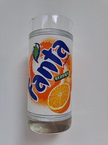 Fanta glas von der coca - glas,