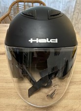 Jethelm schwarz - matt - L