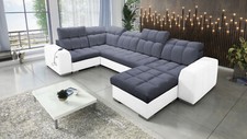 Ecksofa in U-Form Sofa mit