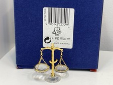 Swarovski Figur 272709 Waage 4,5 cm. Ovp & Zertifikat Top Zustand