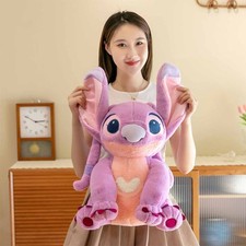Lilo Stitch Angel Kuscheltier Spielzeug Plüschtier Baumwolle Plüsch Stichkissen