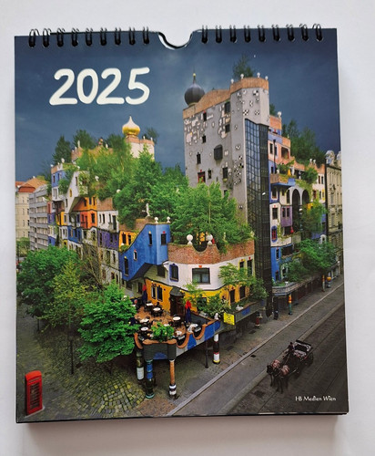 Hundertwasser kalender 2025 - kalender,