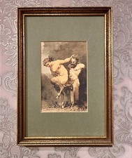 Erotischer Kunstdruck "Nymphe