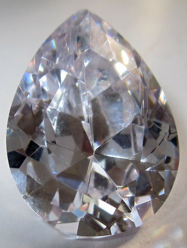 Cubic zirkonia 7x5 mm - zirkonia,