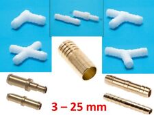 Schlauchverbinder Schlauchstutzen POM ab 2 mm Kunststoff Winkel Kreuz T Gerade