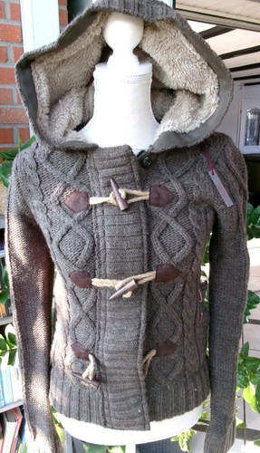 Khujo strickjacke grau - khujo,