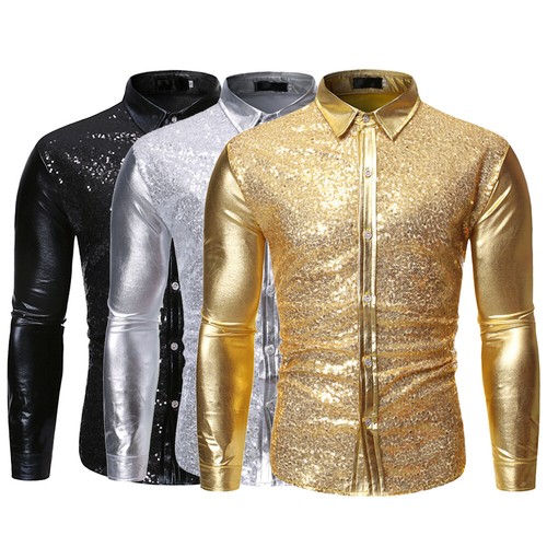 Herren pailletten metallisch - herren,