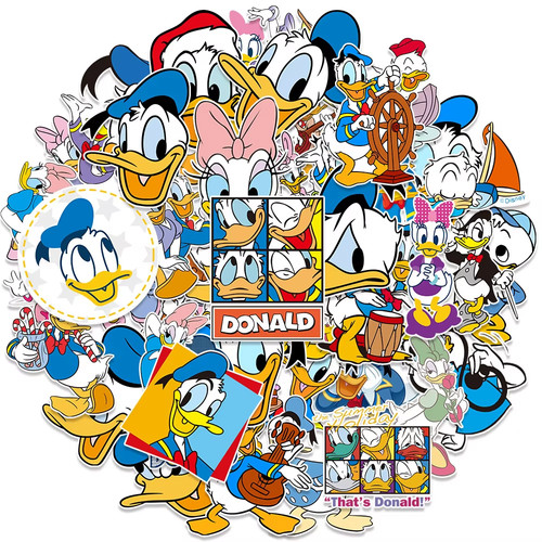 50x disney sticker donald - 50x,