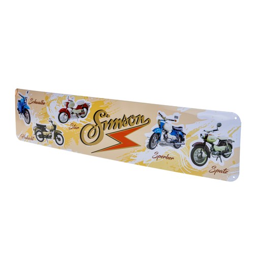 Blechschild simson vogelserie - blechschild,