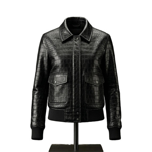 Herren lederjacke schwarz - herren,