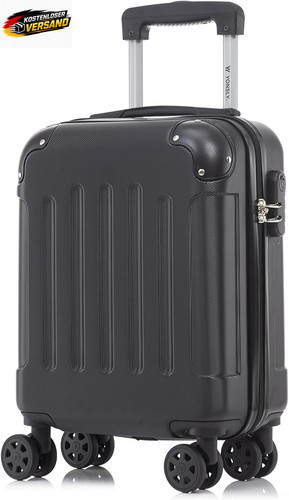 Koffer suitcase schwarz - koffer, s