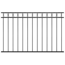 Zaunfeld Stahl Zaun Metallzaun Zaunelemente Gartenzaun Zaunpaneel Schmuckzaun