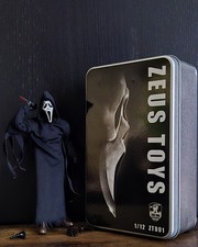 1/12 Scream 1996 Ghostface Killer Action Figur wie one 12 Mezco