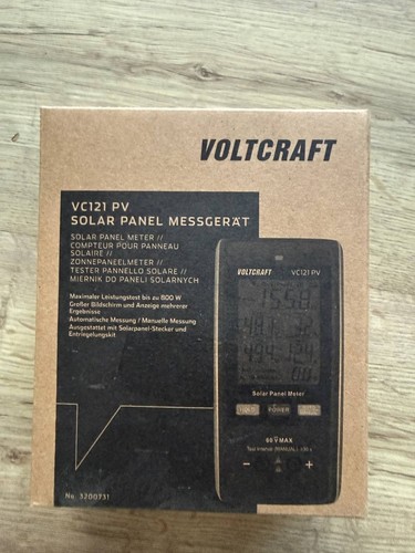 Voltcraft vc121 - vc121, pv