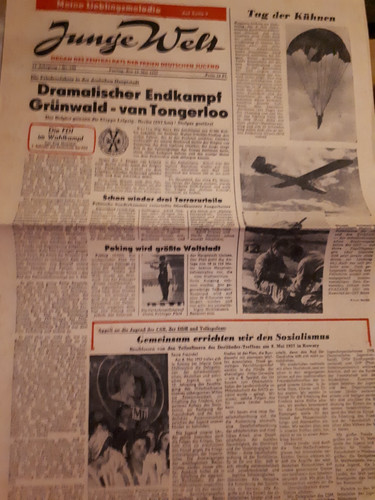 Junge welt 109 1957 ddr - junge, welt-nr.109/1957--ddr