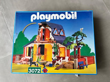 PLAYMOBIL 3072 Bauernhof + SIKU Metall Traktor, wenig bespielt, mit OVP