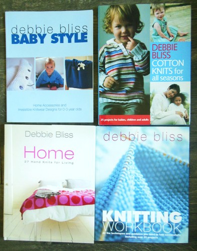 Debbie bliss knitting books - 4,