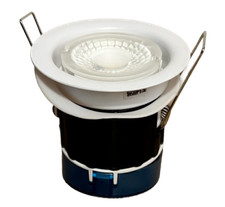 Aurora A4/30 LED Daunenleuchte Warmweiß 4W 400L Badezimmer IP65 Deckenfleck Dim