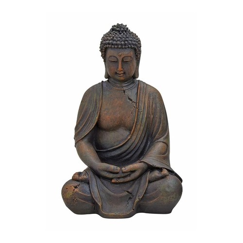 Buddha 30cm gartendeko braun - buddha,