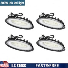 4 Pack 300W Led UFO High Bay