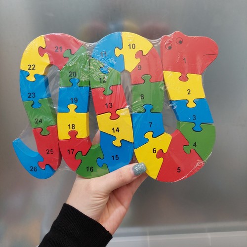 Holzpuzzle buchstaben zahlen - holzpuzzle, buchstaben/zahlen