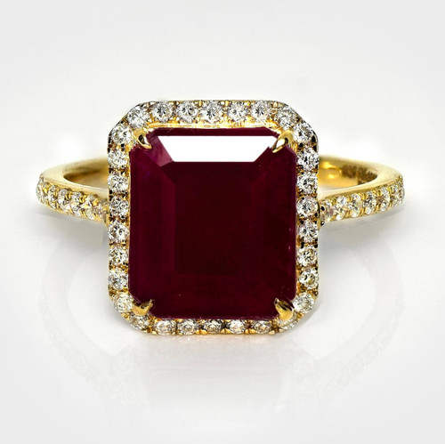 Luxus 14k gold ring 65ct - ring, 5,65ct