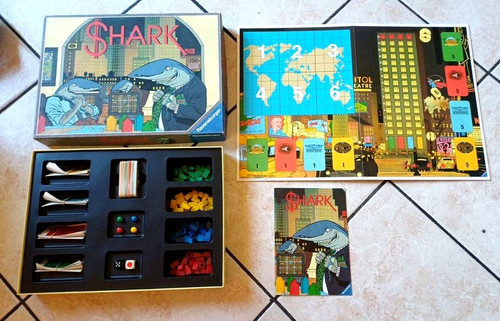 Shark spiel box vintage - in,