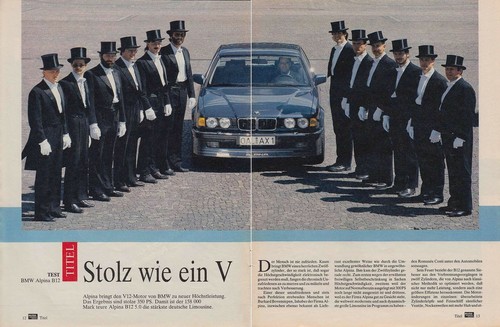 Bmw alpina b12 mit - bmw,