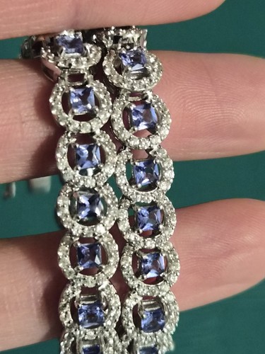 925 sterling silber tansanit - 925,