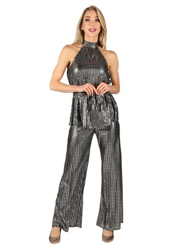 Disco diva dress silber - disco,