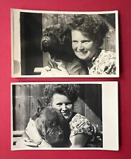 2 x Privat Foto AK um 1950