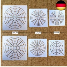 BLUGUL Mandala Schablone, Mandala Dotting Malvorlagen Schablonen, Mandala Rock