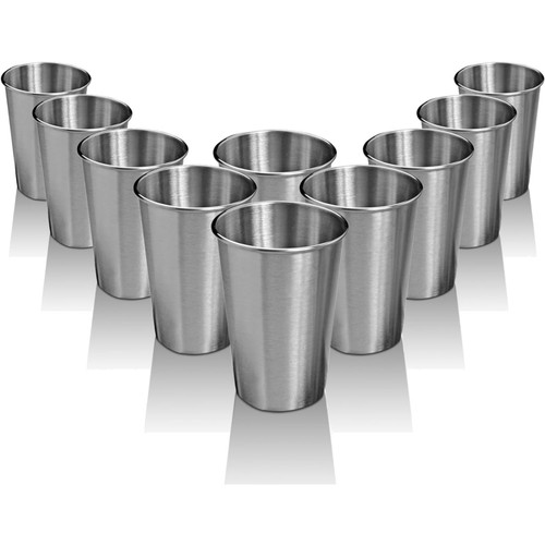 Edelstahl becher 500ml - becher,
