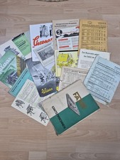 Orig. Schlepper Prospekt Konvolut Landmaschinen Claas Welger, Schmidt Schlepper 