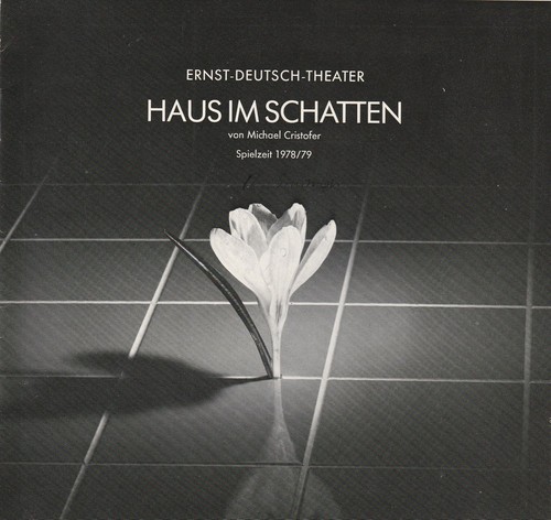 Programmheft haus schatten - programmheft, im