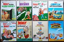 8x Mängelexemplare - Asterix
