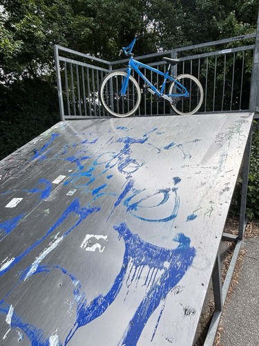 Adidas bmx fahrrad blau gang - bmx, 1-gang