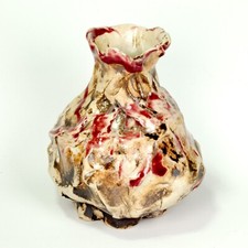 Vase Keramik Steinzeug Höhle