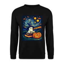 Halloween Geist Sternennacht Unisex Pullover