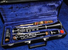 B-Klarinette "Klingson" Karl Hammerschmidt & Söhne Burgau 16 Klappen, 4 Ringe